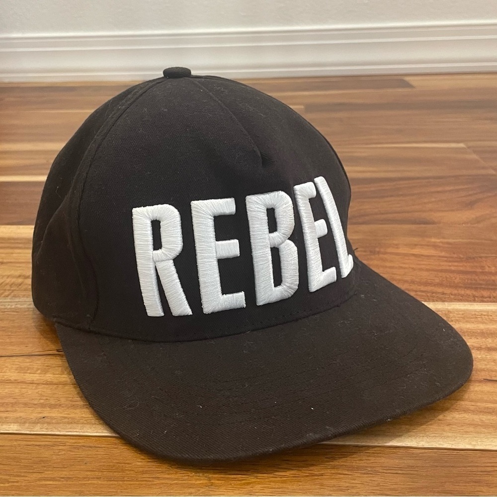 Disney Parks Star Wars Black Rebel Baseball Hat Authentic Youth Size Snap Back - Picture 5 of 9